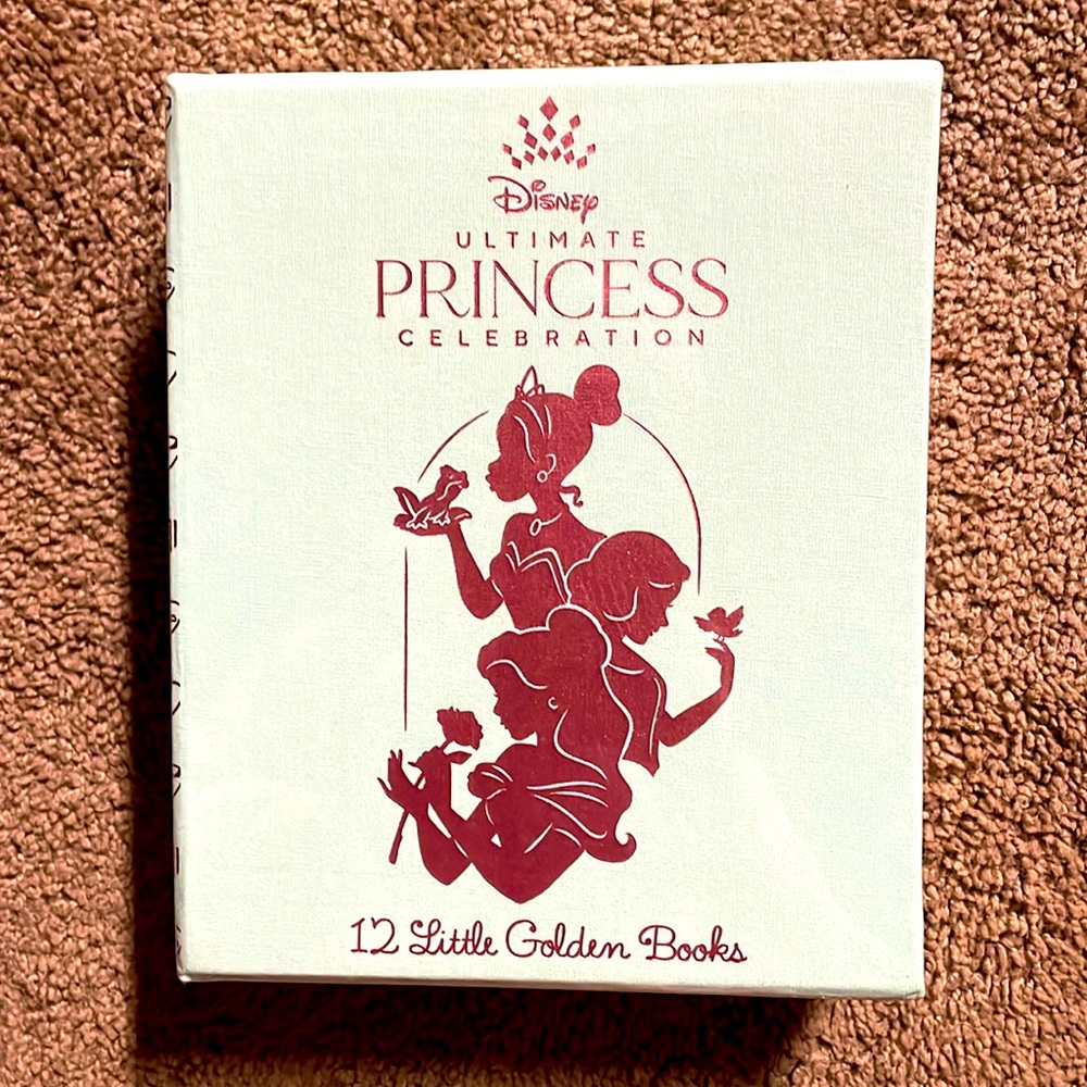 👑Disney ultimate princess celebration 12 Little golden books set